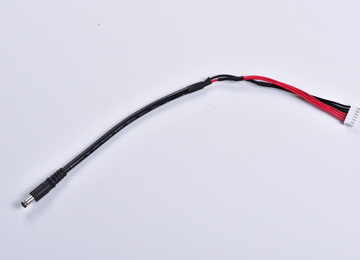 電子白板內部DC供電線5517DC頭對XH 6PIN連接器